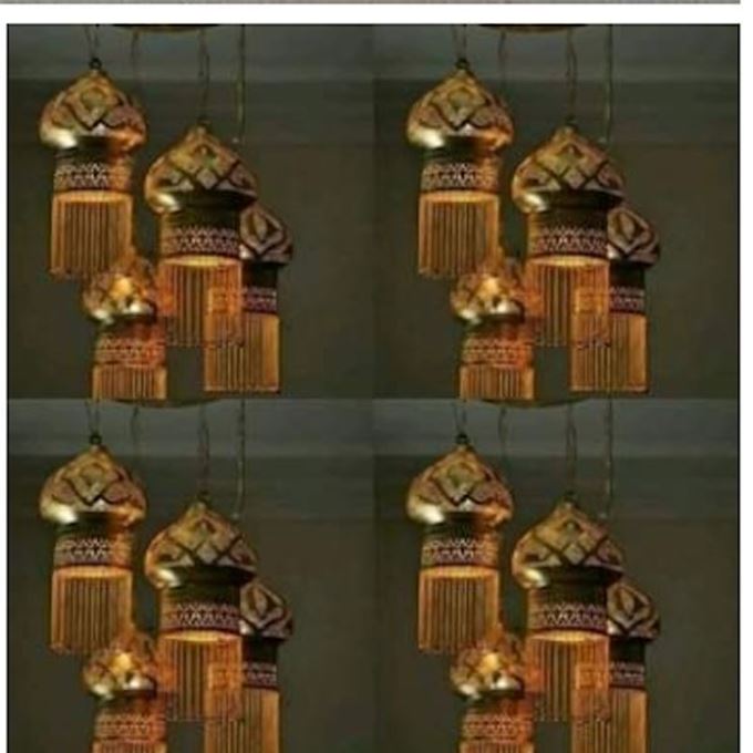 Picture of معلقه رابعيه علي طبق 40 سم معدن